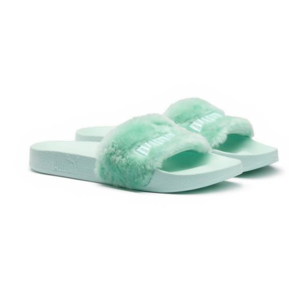 Puma Rhianna Shoes - Puma Rihanna Fenty Fur Slides Sandals 🧜‍♀️
